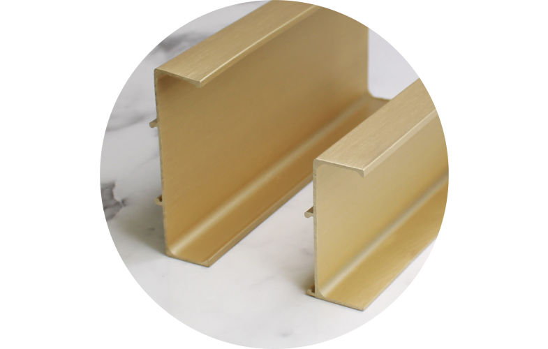 Horizontal and Vertical Gola Extrusion - Brass