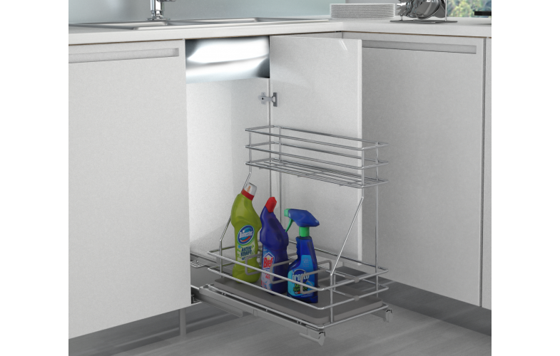 Pull Out Detergent Rack